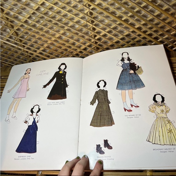 Vintage Glamorous Movie Stars of The 30s Paperdoll Book 1978 - Picture 7 of 10